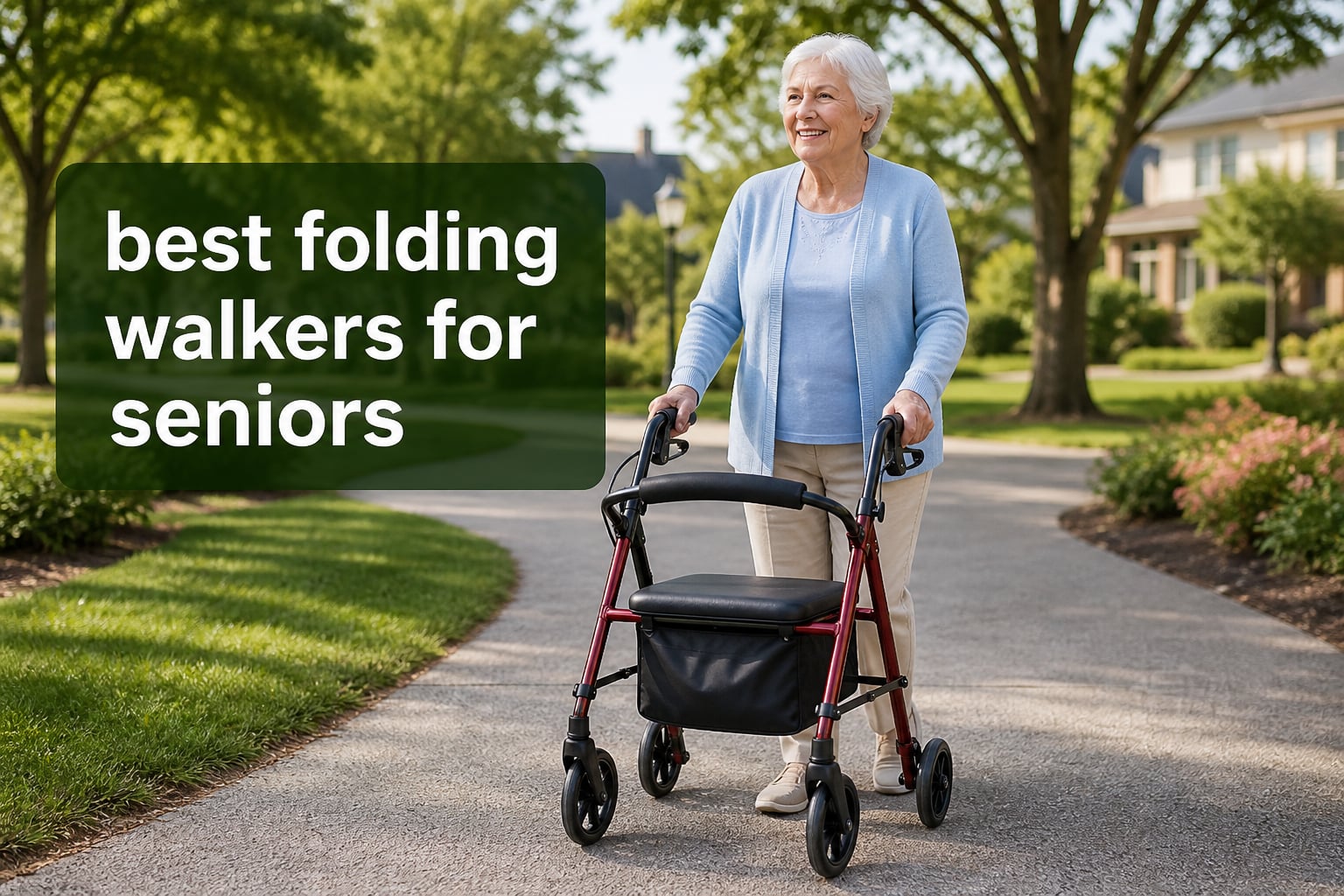 best folding walkers for seniors