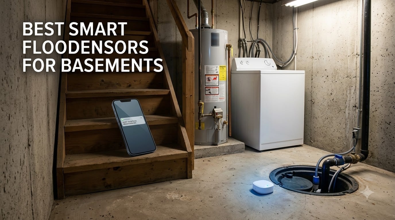 best smart flood sensors for basements