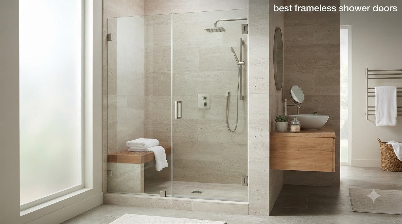 best frameless shower doors