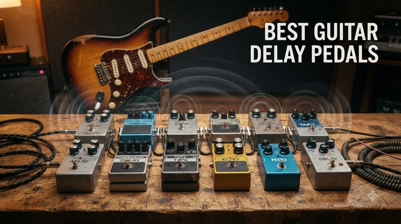 best guitar delay pedals
