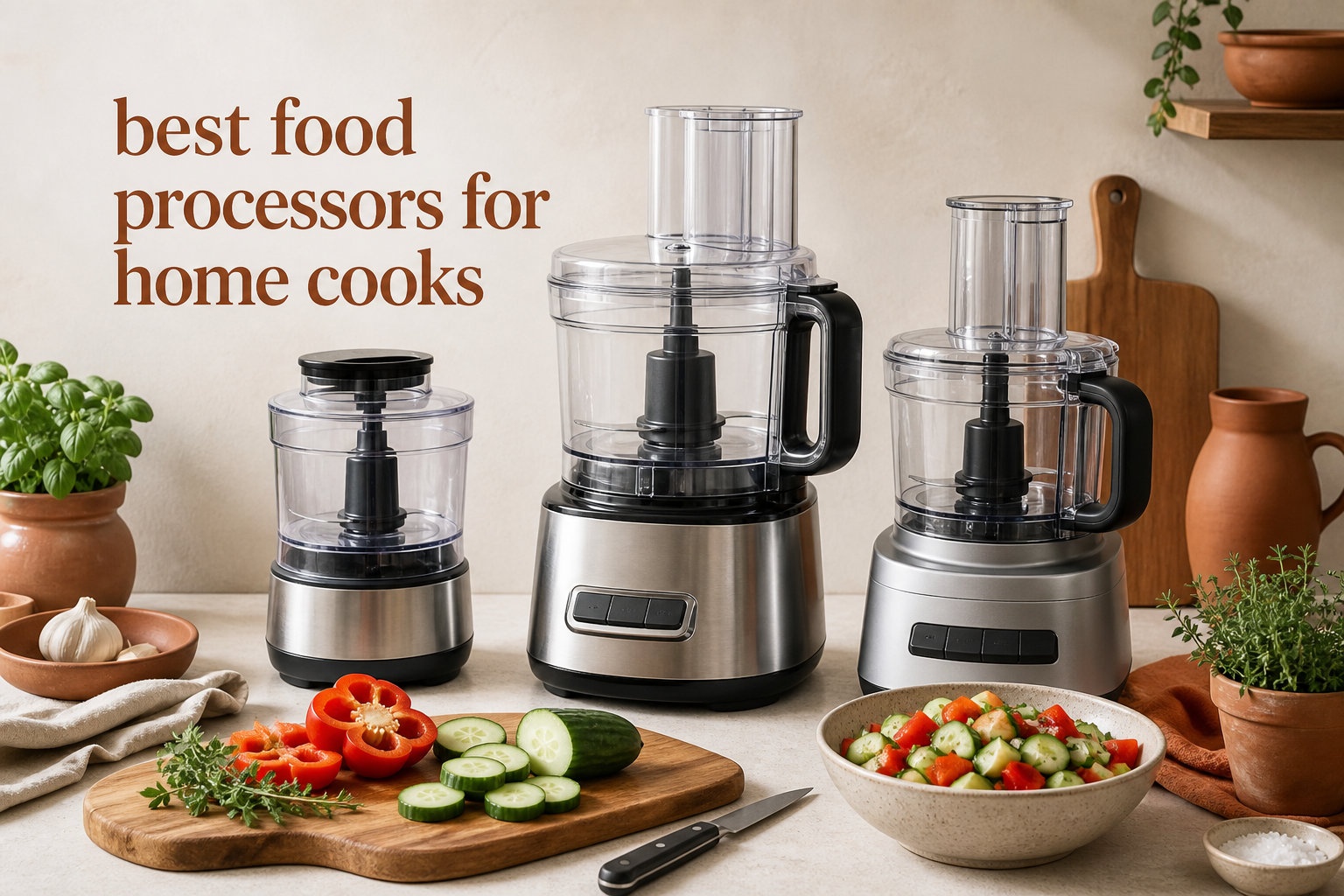 best food processors for home cooks