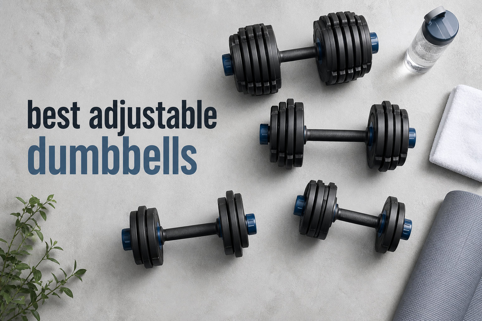 best adjustable dumbbells