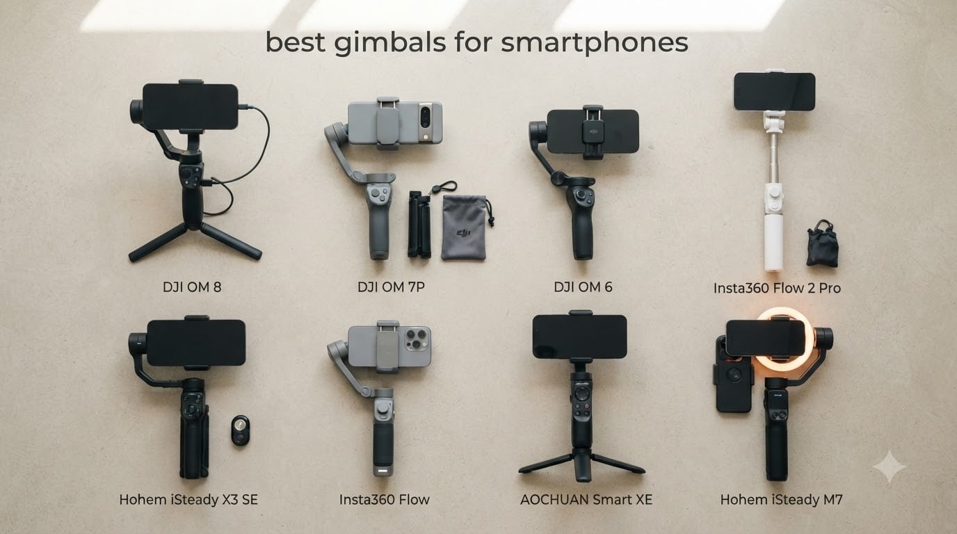 best gimbals for smartphones