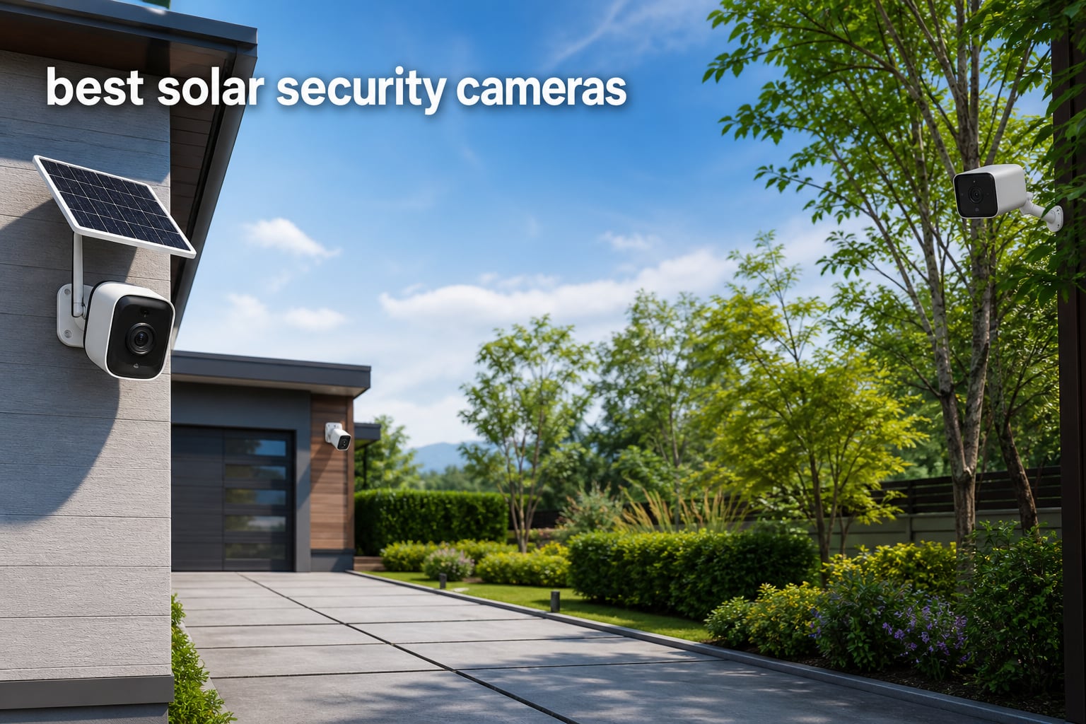 best solar security cameras