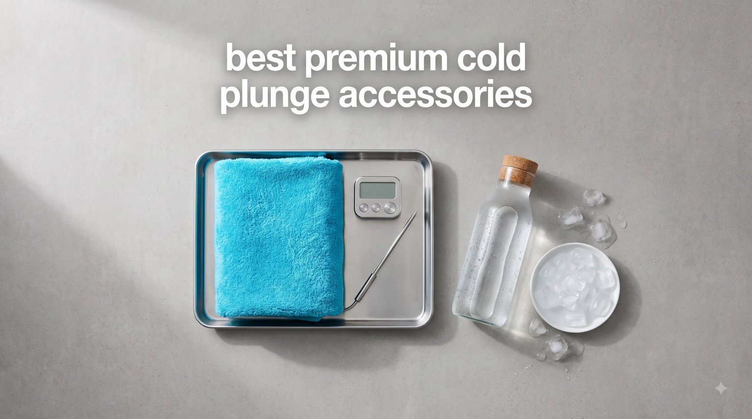 best premium cold plunge accessories