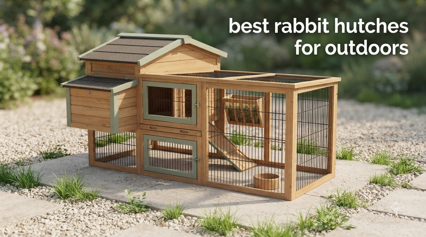 best rabbit hutches for outdoors