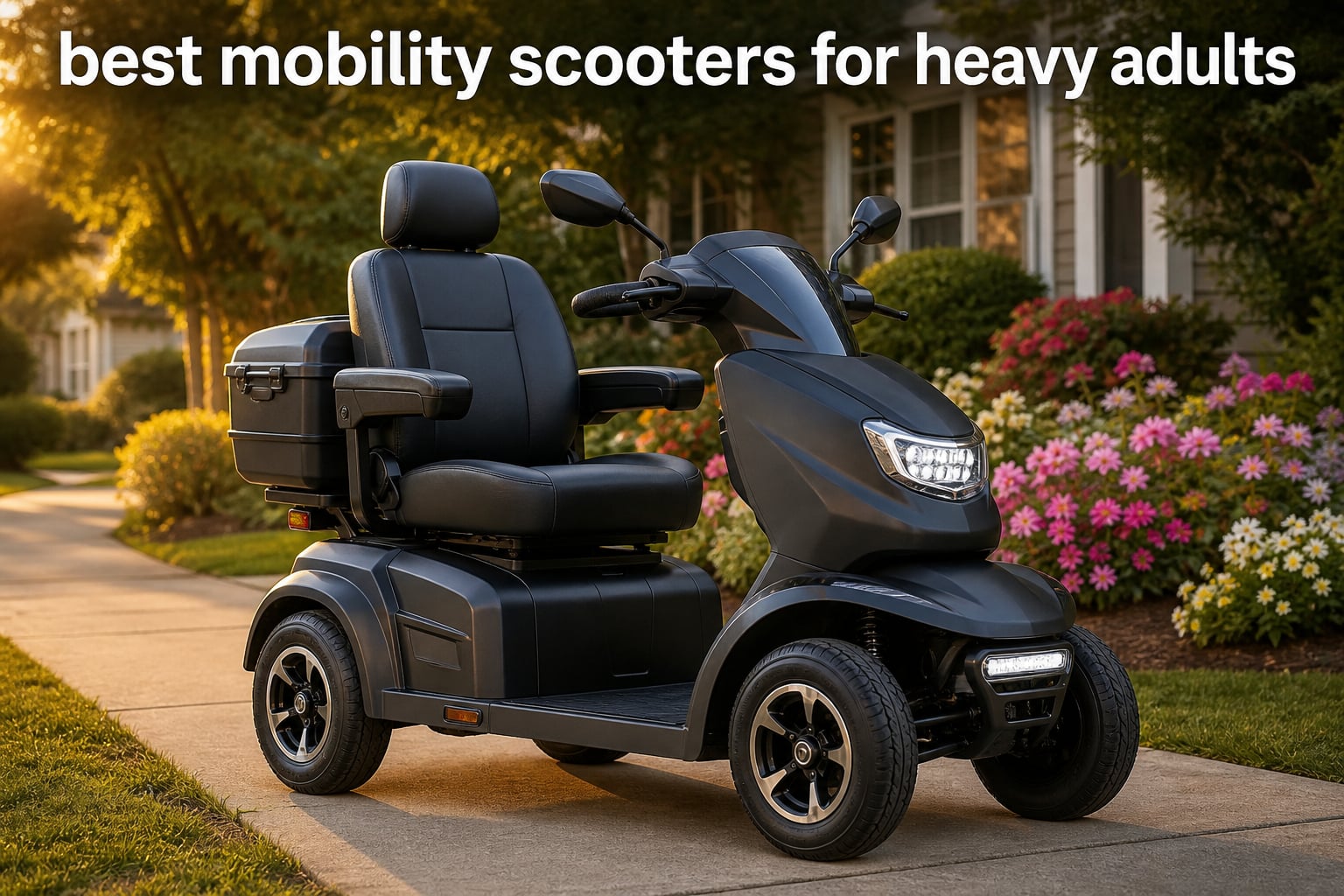 best mobility scooters for heavy adults