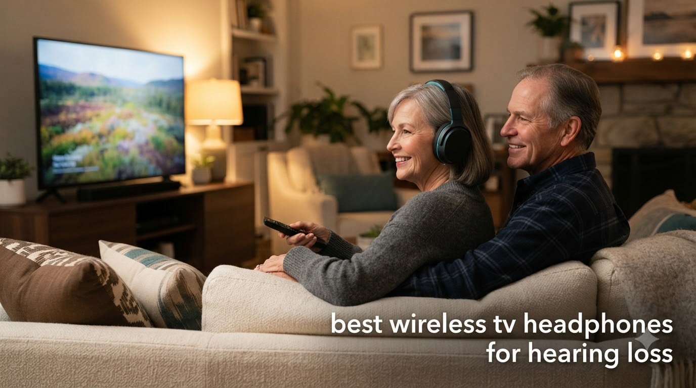 best wireless tv headphones for hearing loss