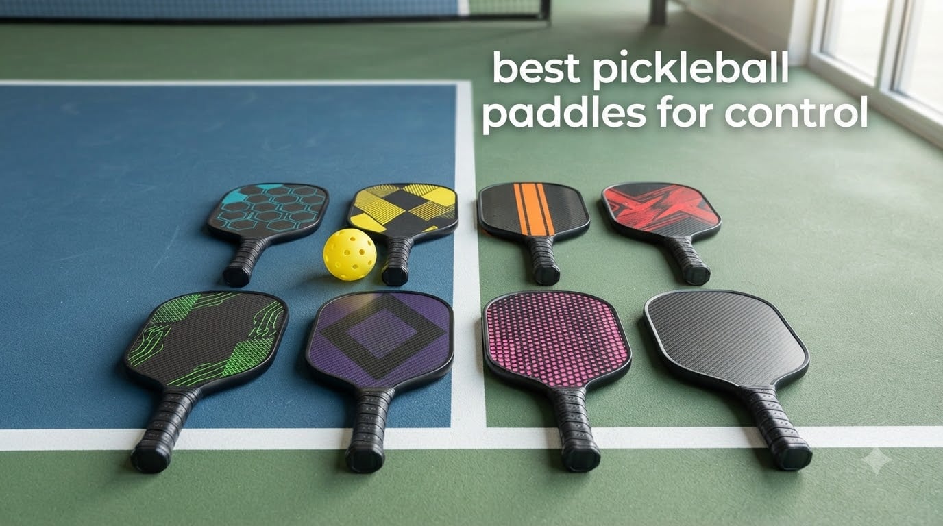 best pickleball paddles for control