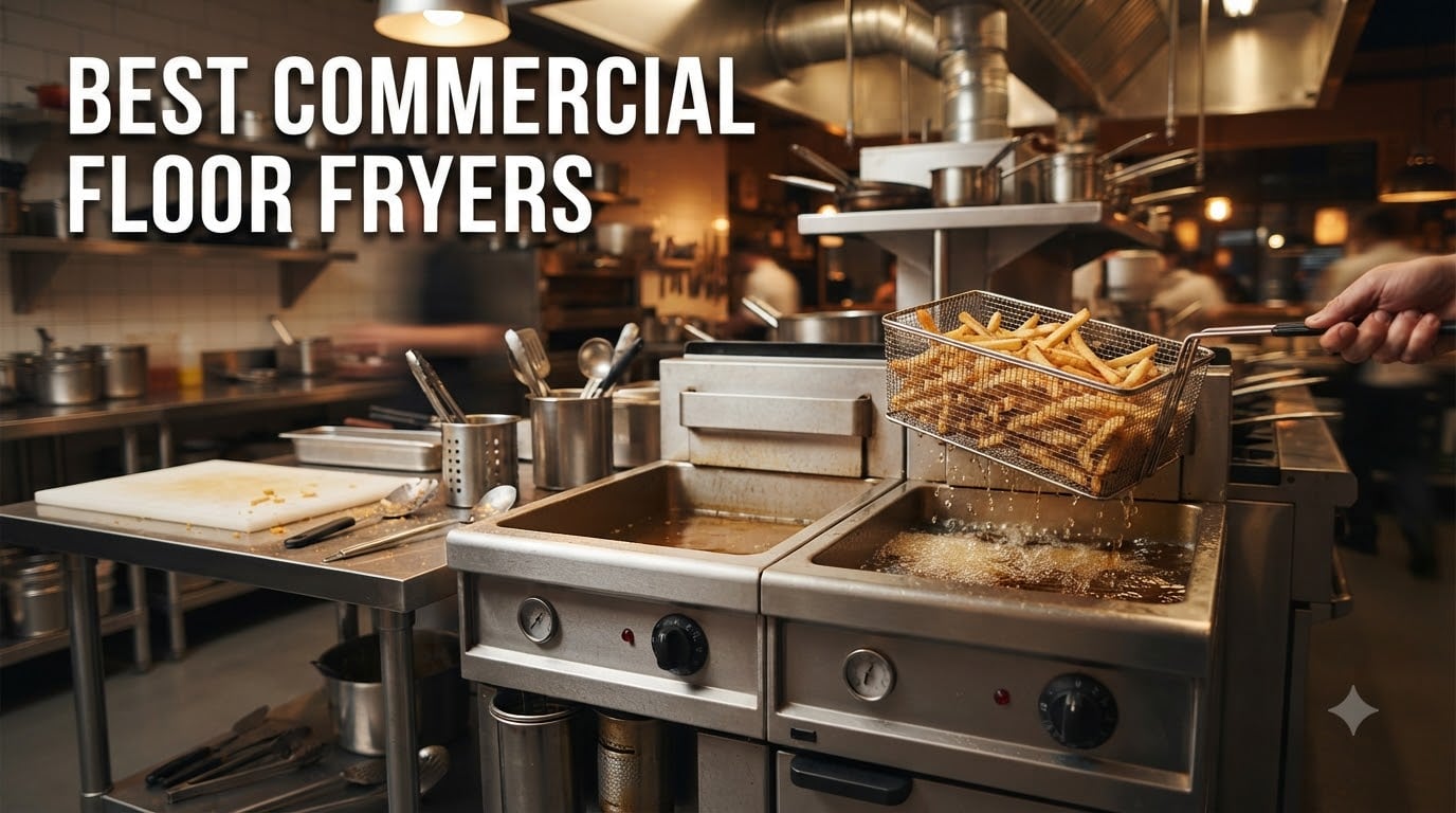 best commercial floor fryers
