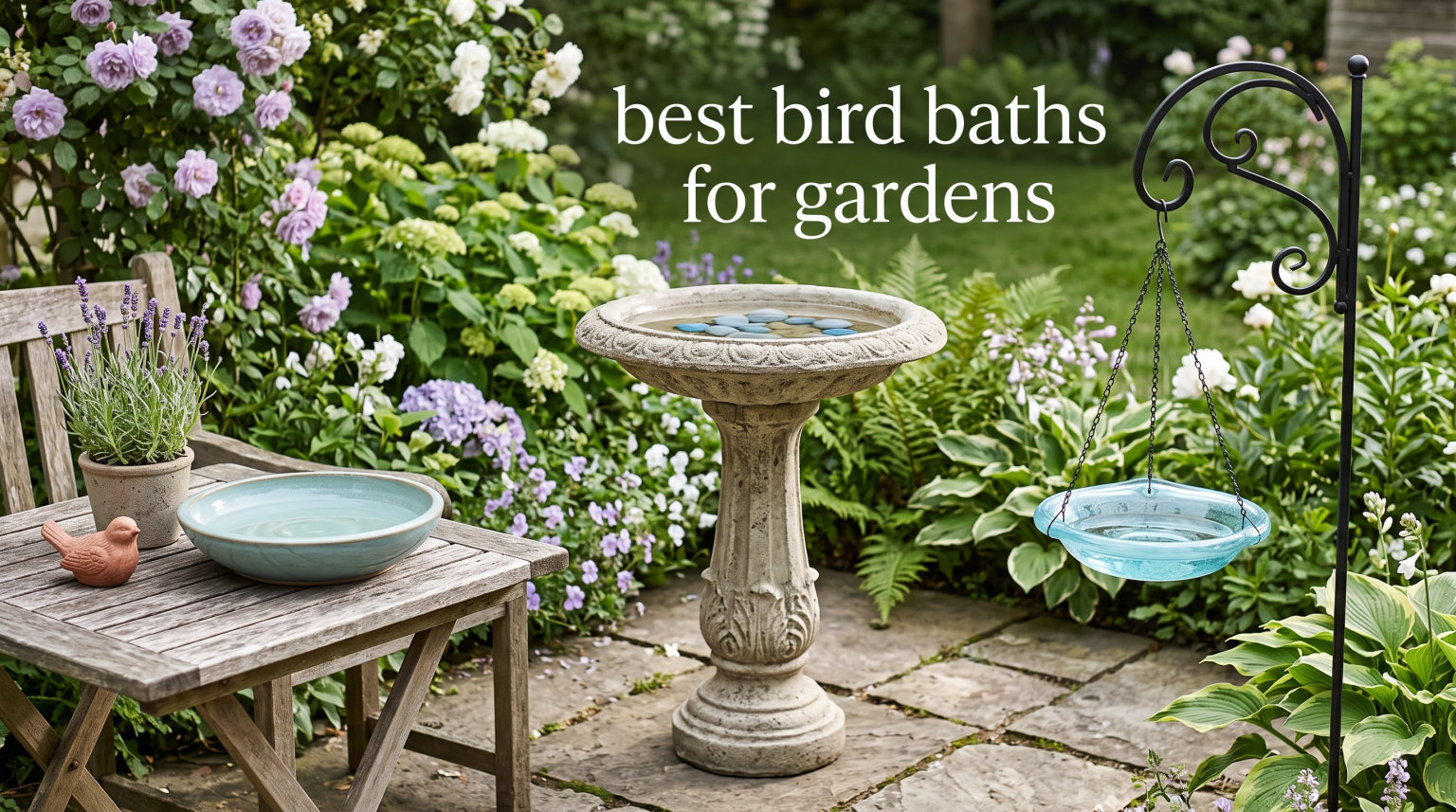 best bird baths for gardens