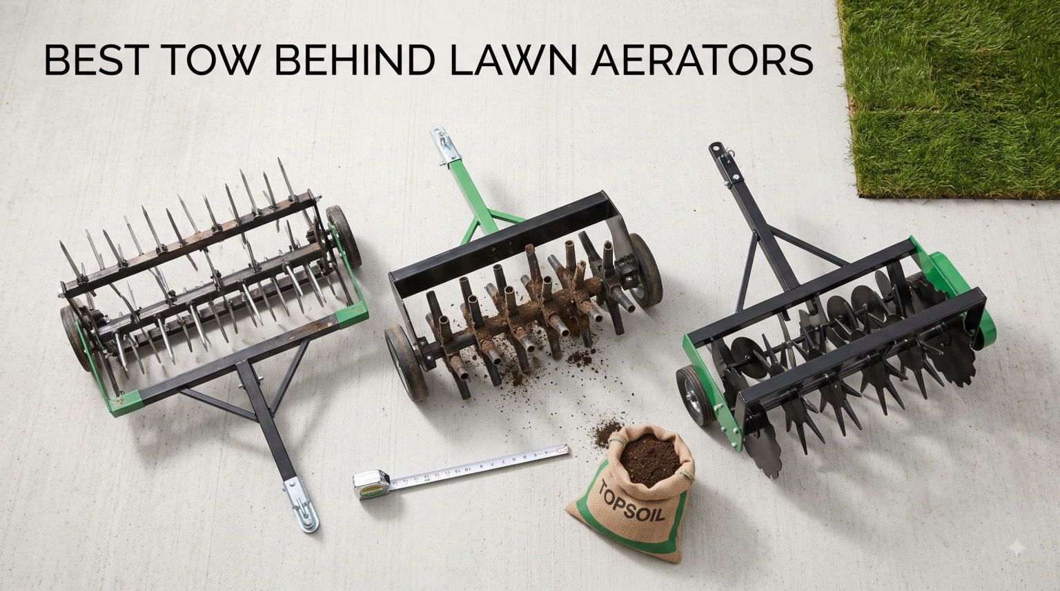 best tow behind lawn aerators