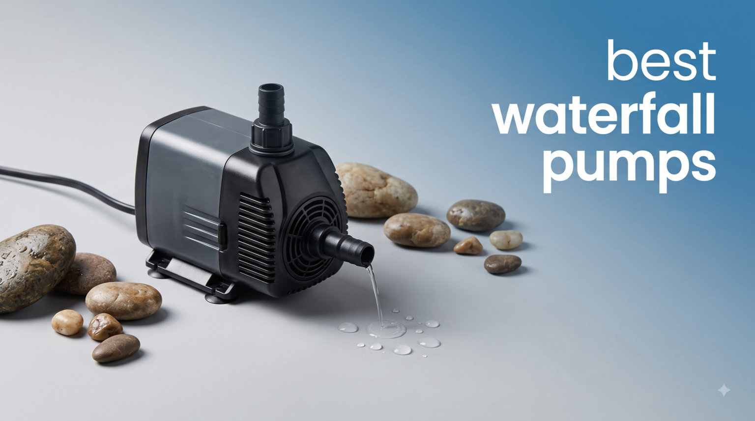 best waterfall pumps