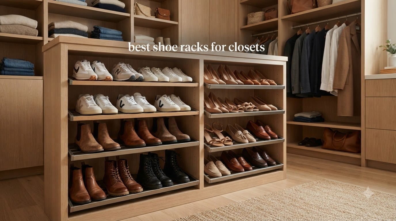 best shoe racks for closets
