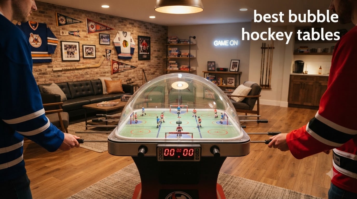 best bubble hockey tables