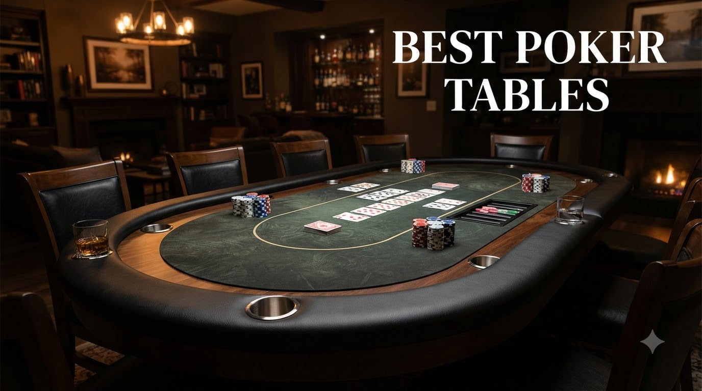 best poker tables
