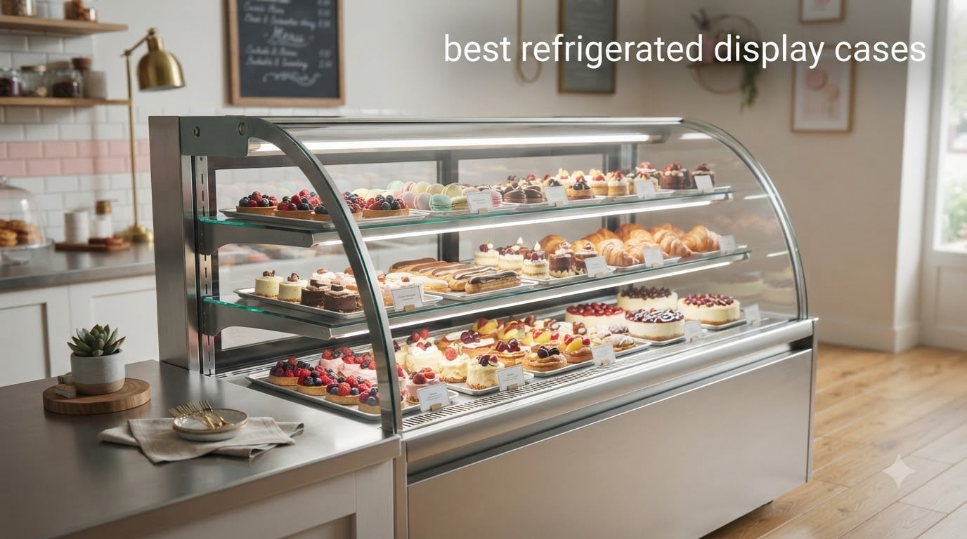 best refrigerated display cases