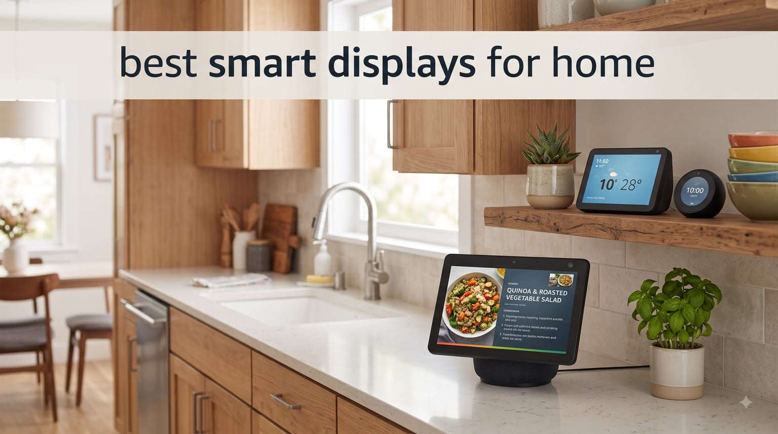 best smart displays for home
