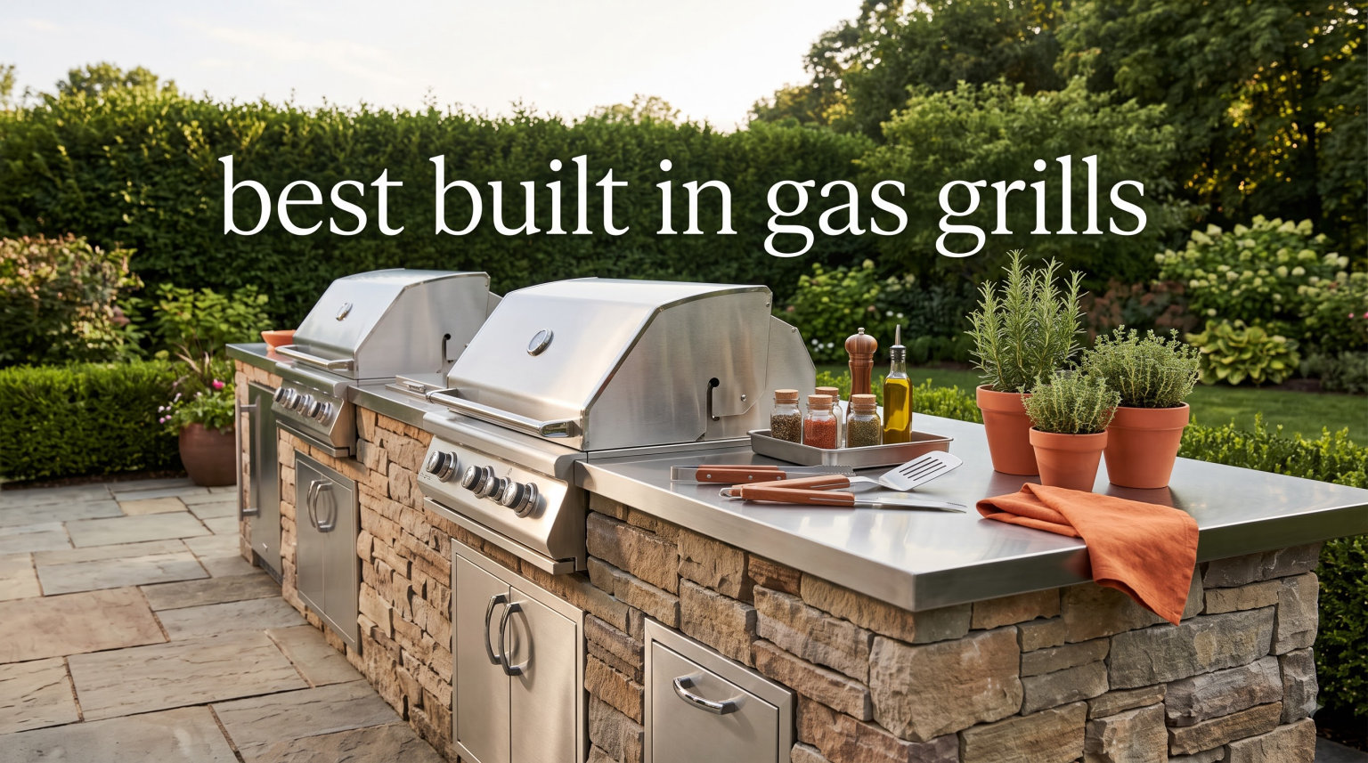 best built in gas grills