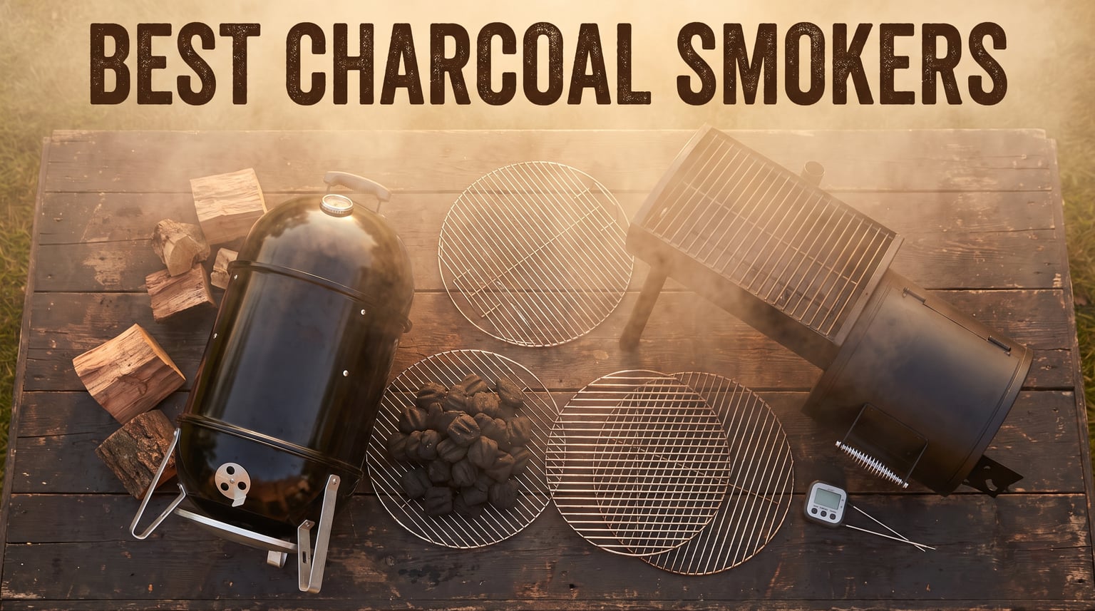 best charcoal smokers