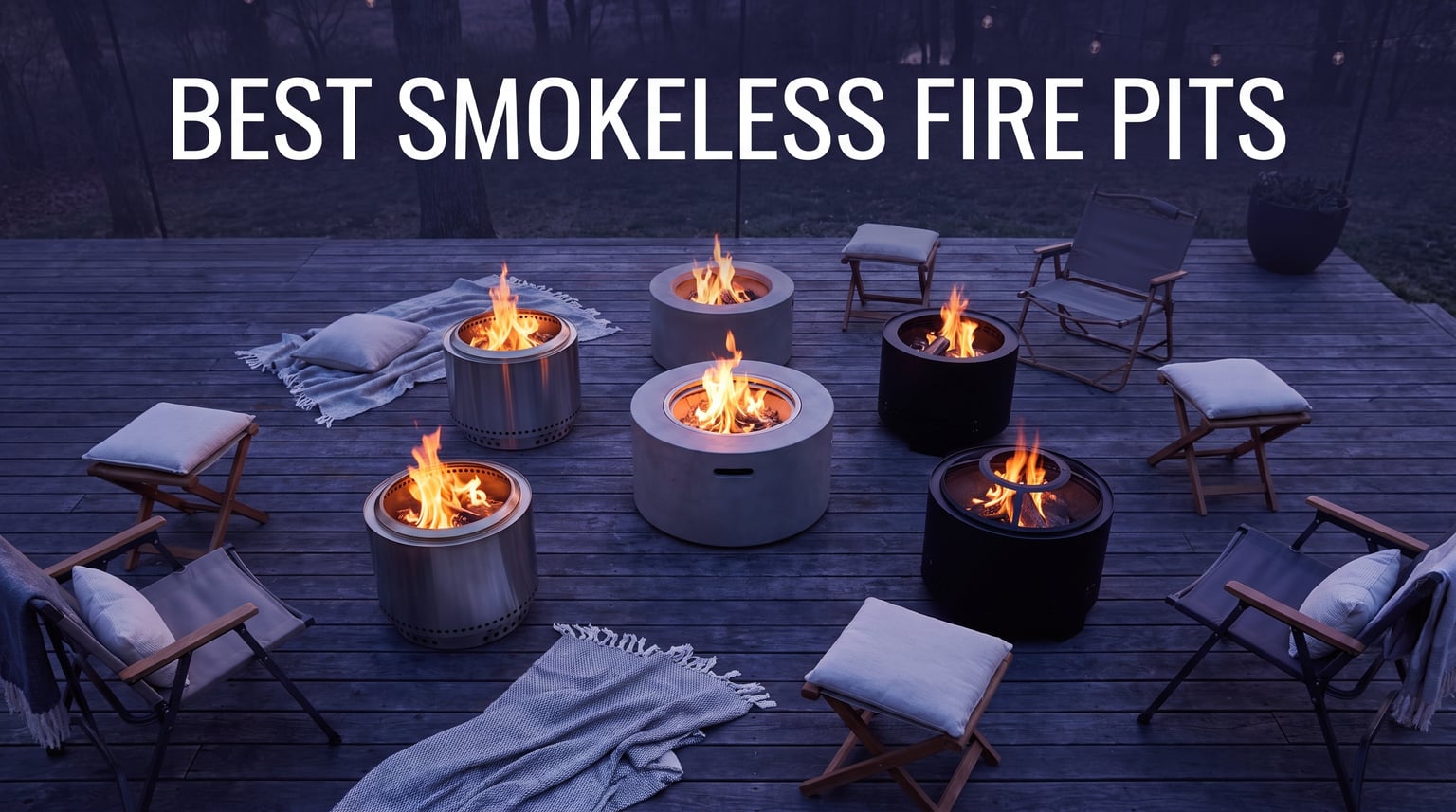 best smokeless fire pits