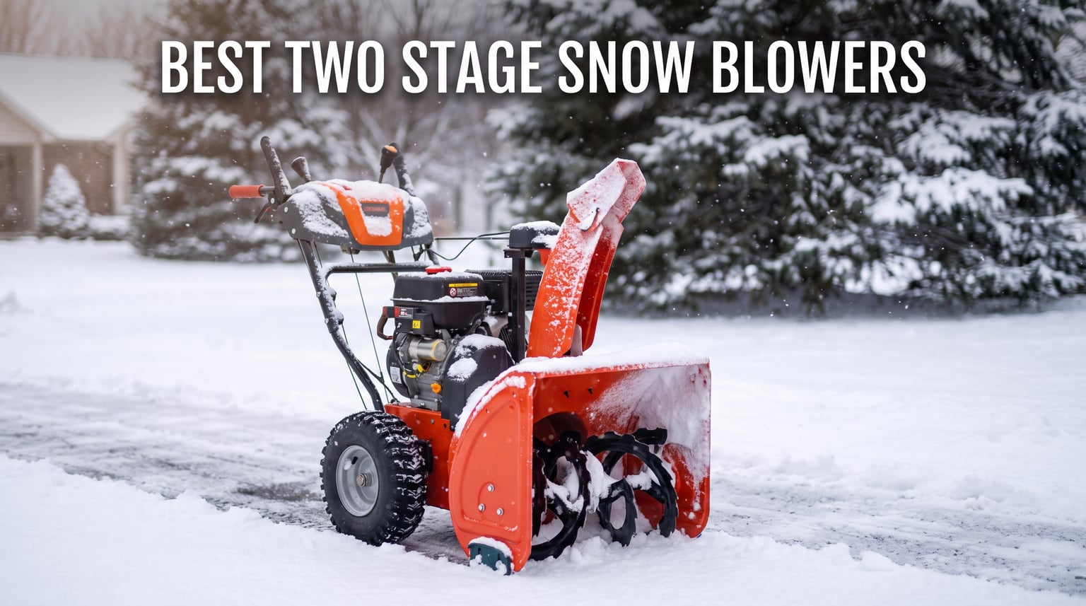 best two stage snow blowers
