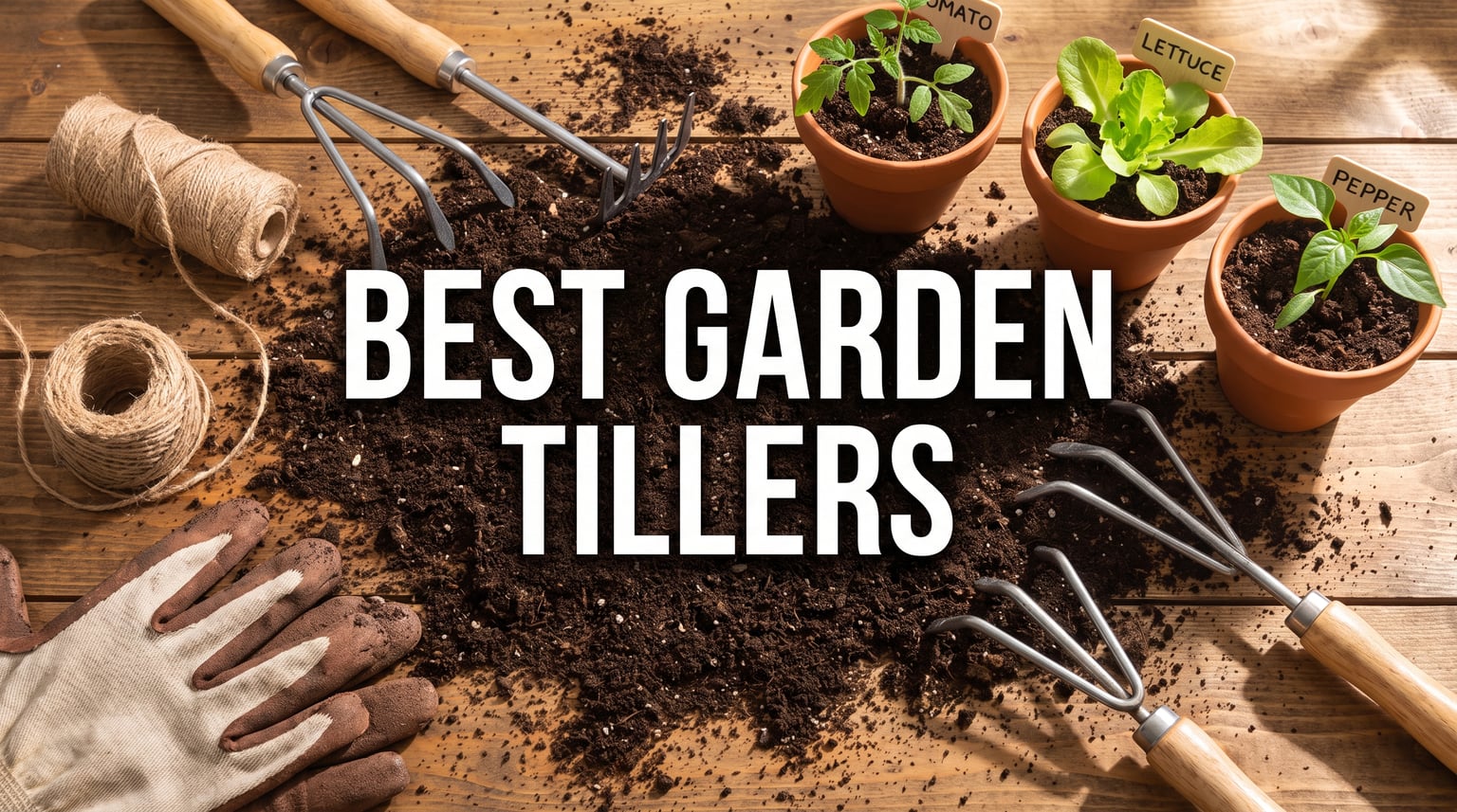 best garden tillers