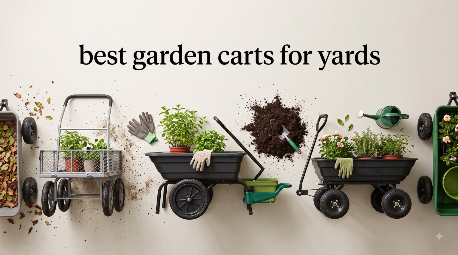 best garden carts for yards