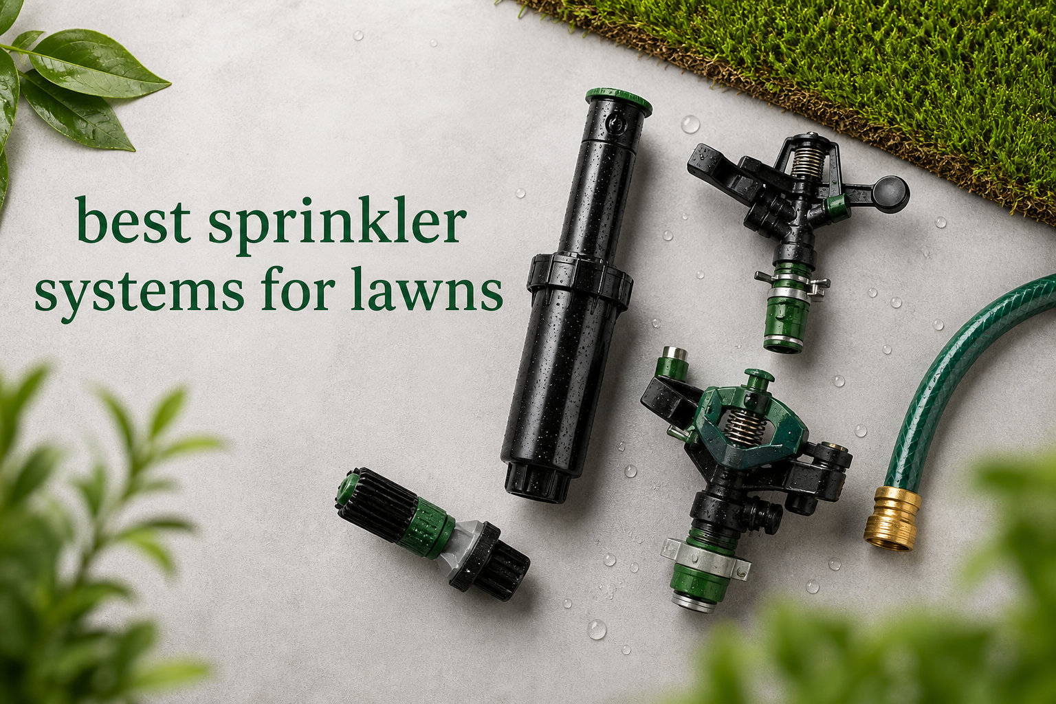 best sprinkler systems for lawns