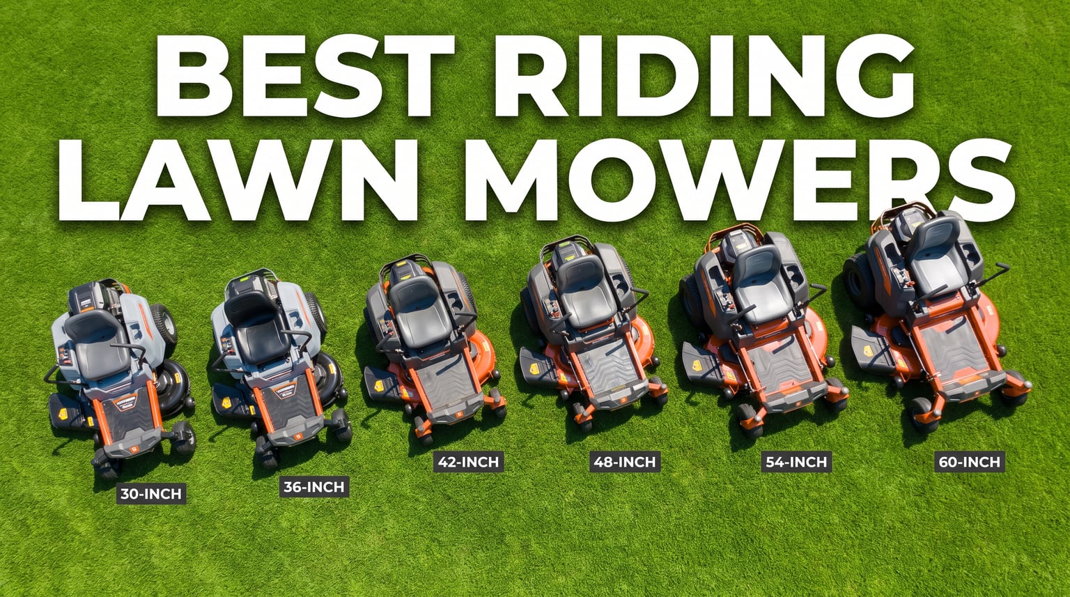 best riding lawn mowers