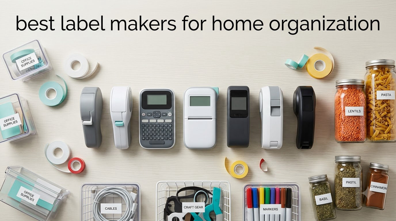 best label makers for home organization
