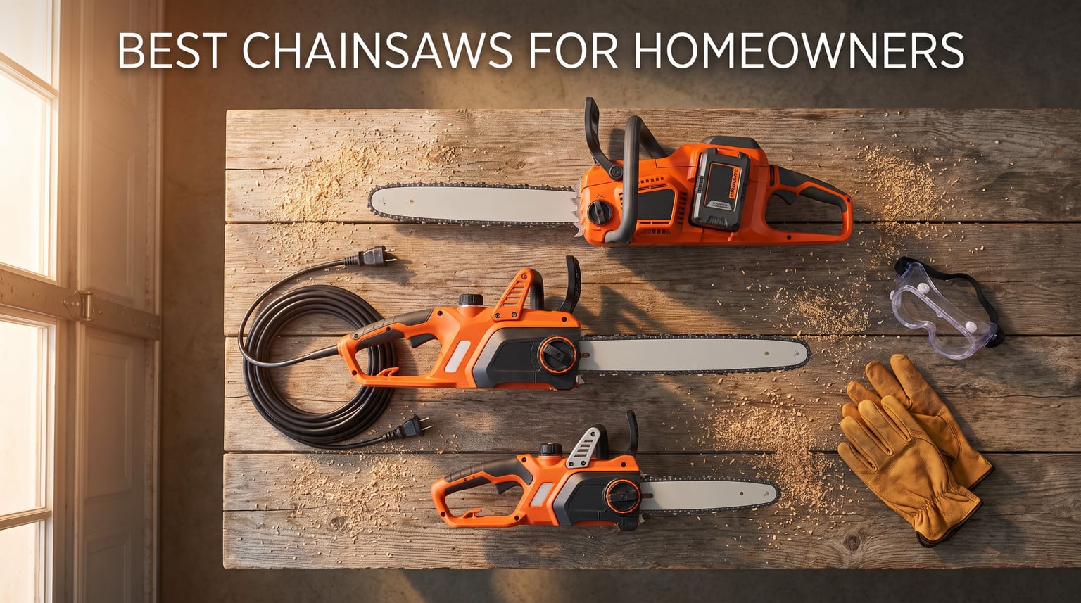 best chainsaws for homeowners