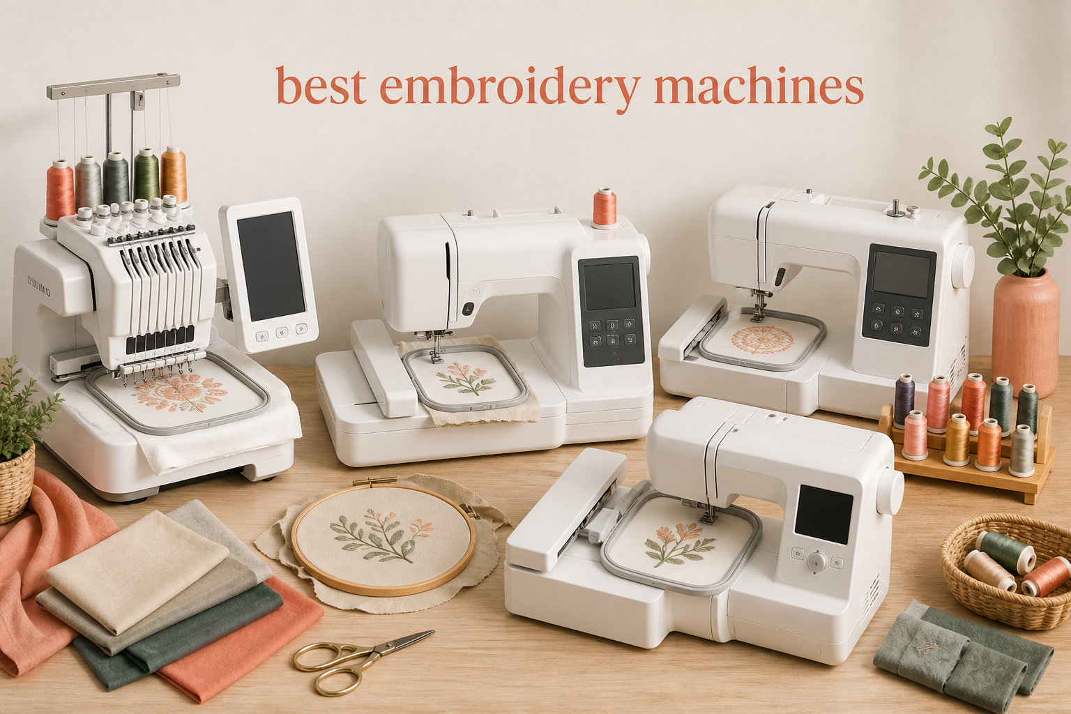 best embroidery machines