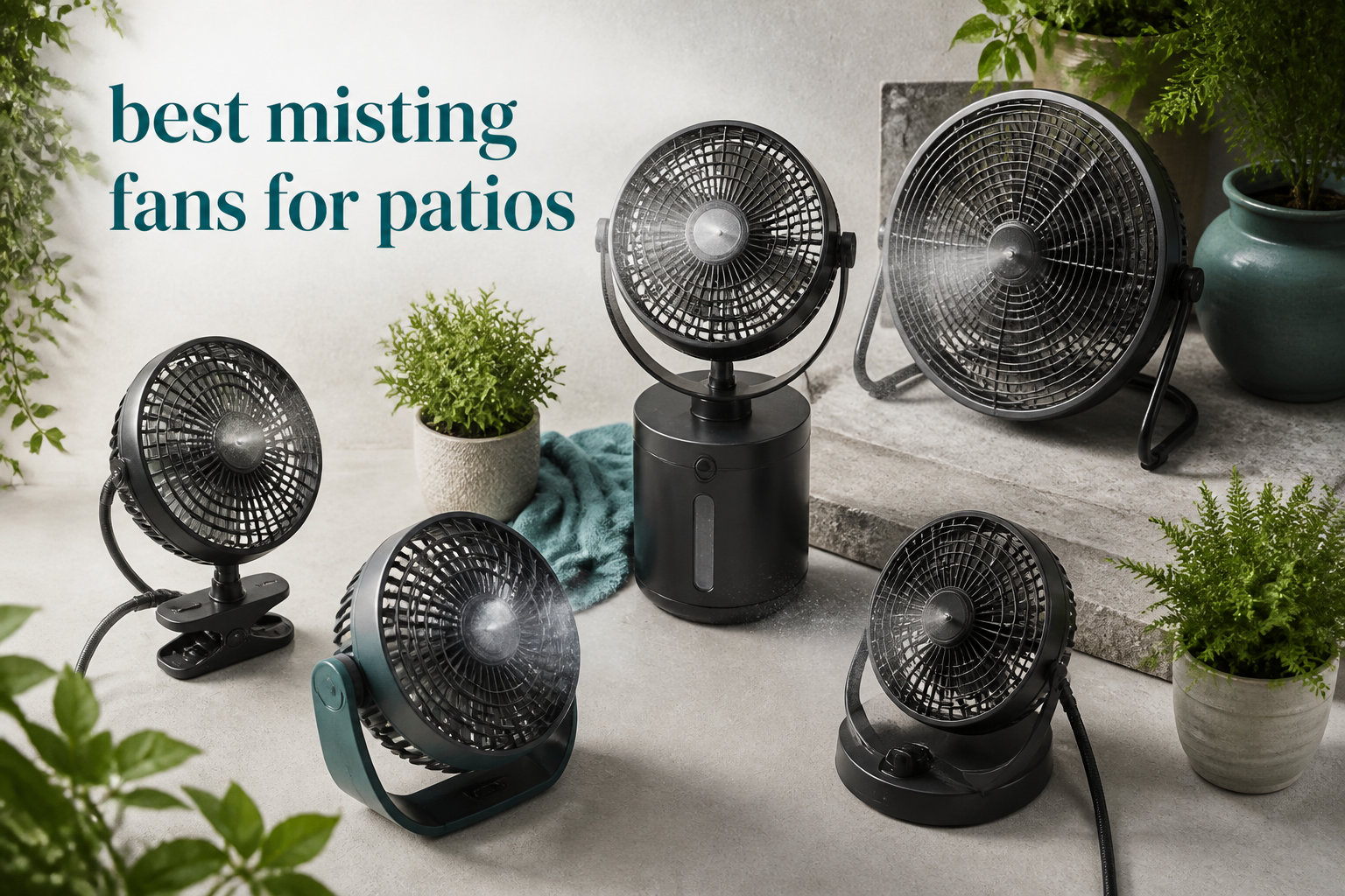 best misting fans for patios