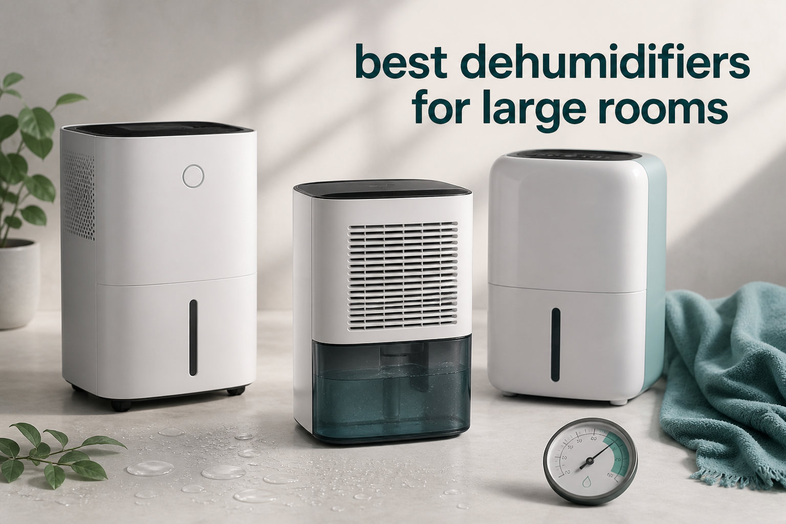 best dehumidifiers for large rooms