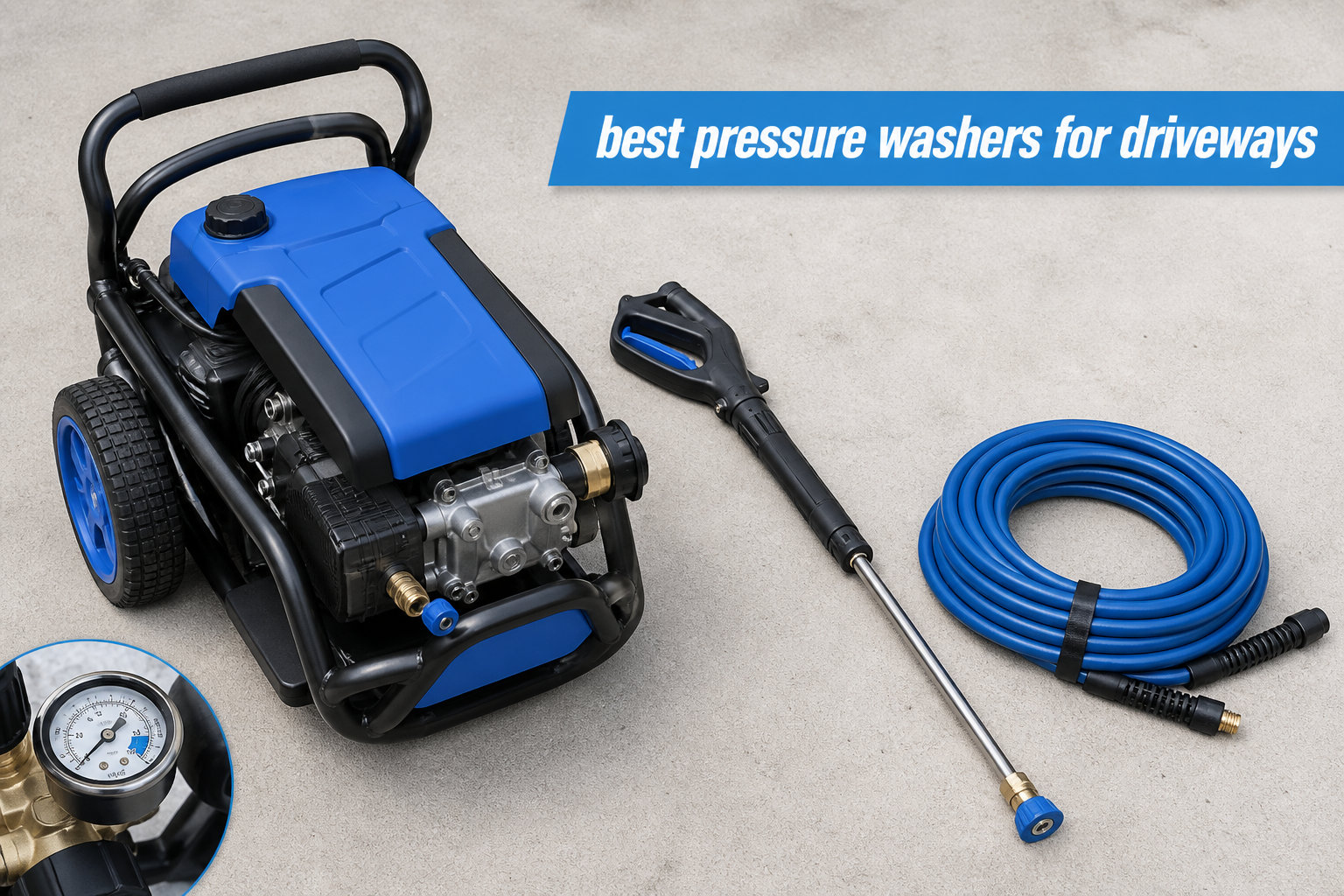 best pressure washers for driveways