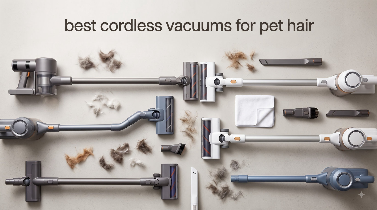 best cordless vacuums for pet hair
