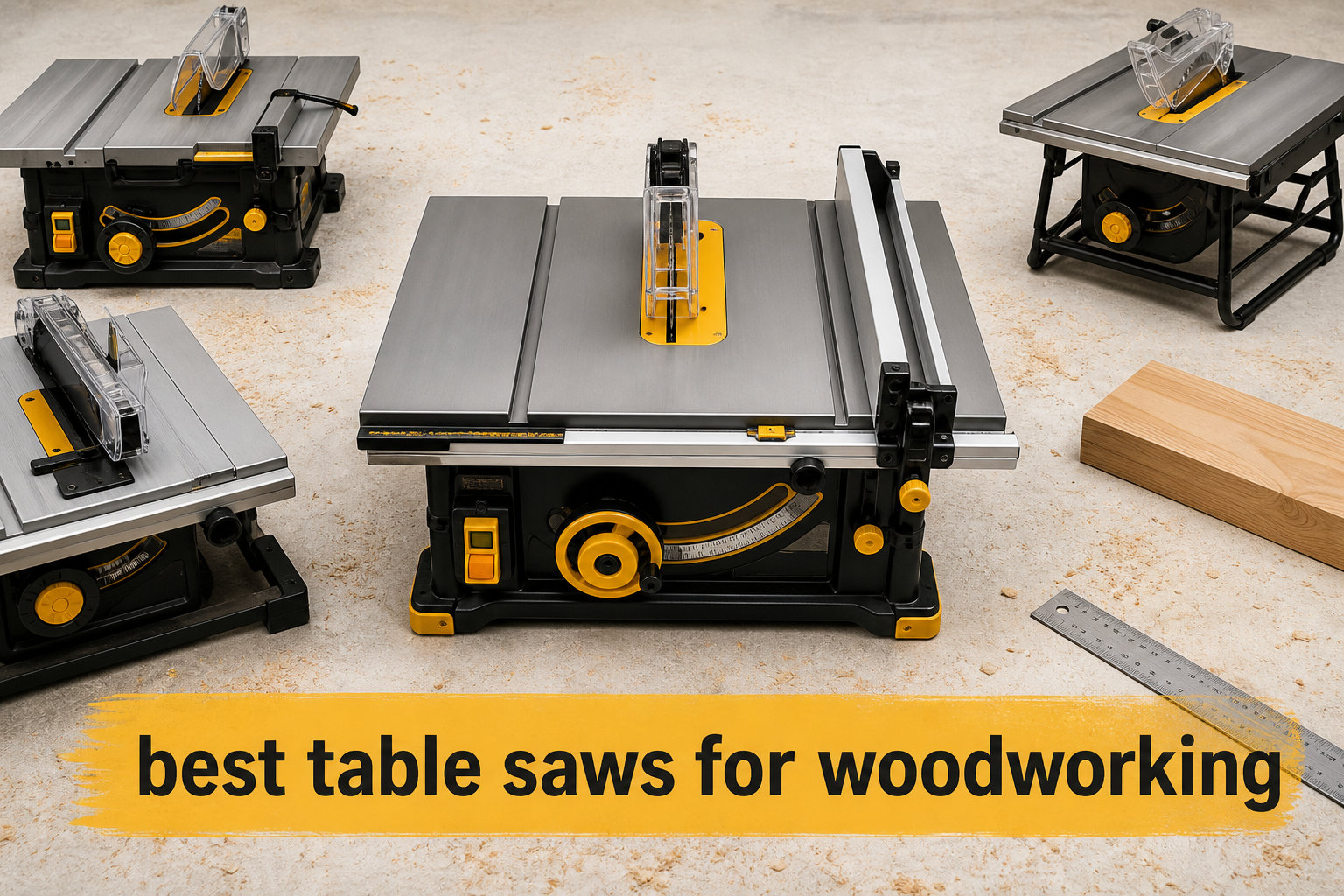 best table saws for woodworking