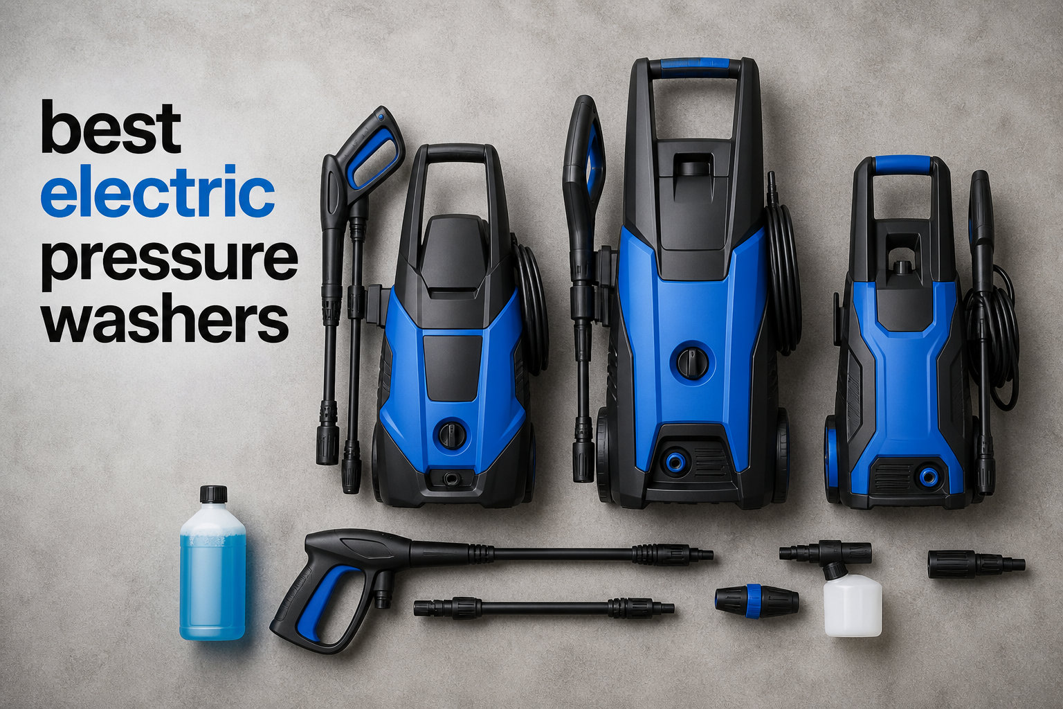 best electric pressure washers