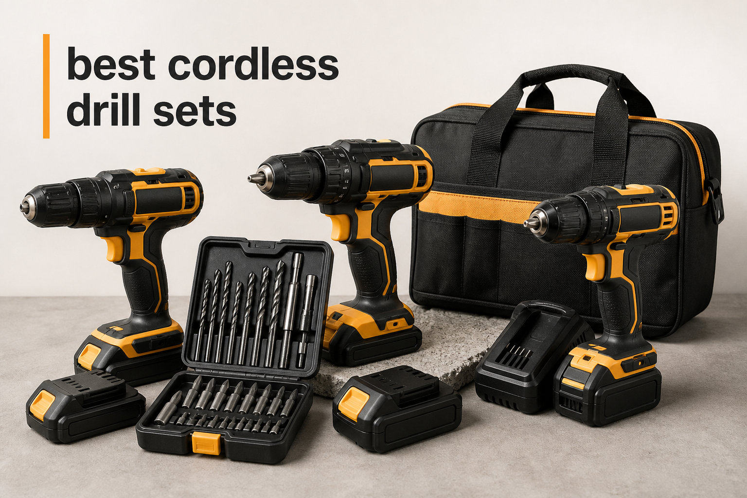 best cordless drill sets