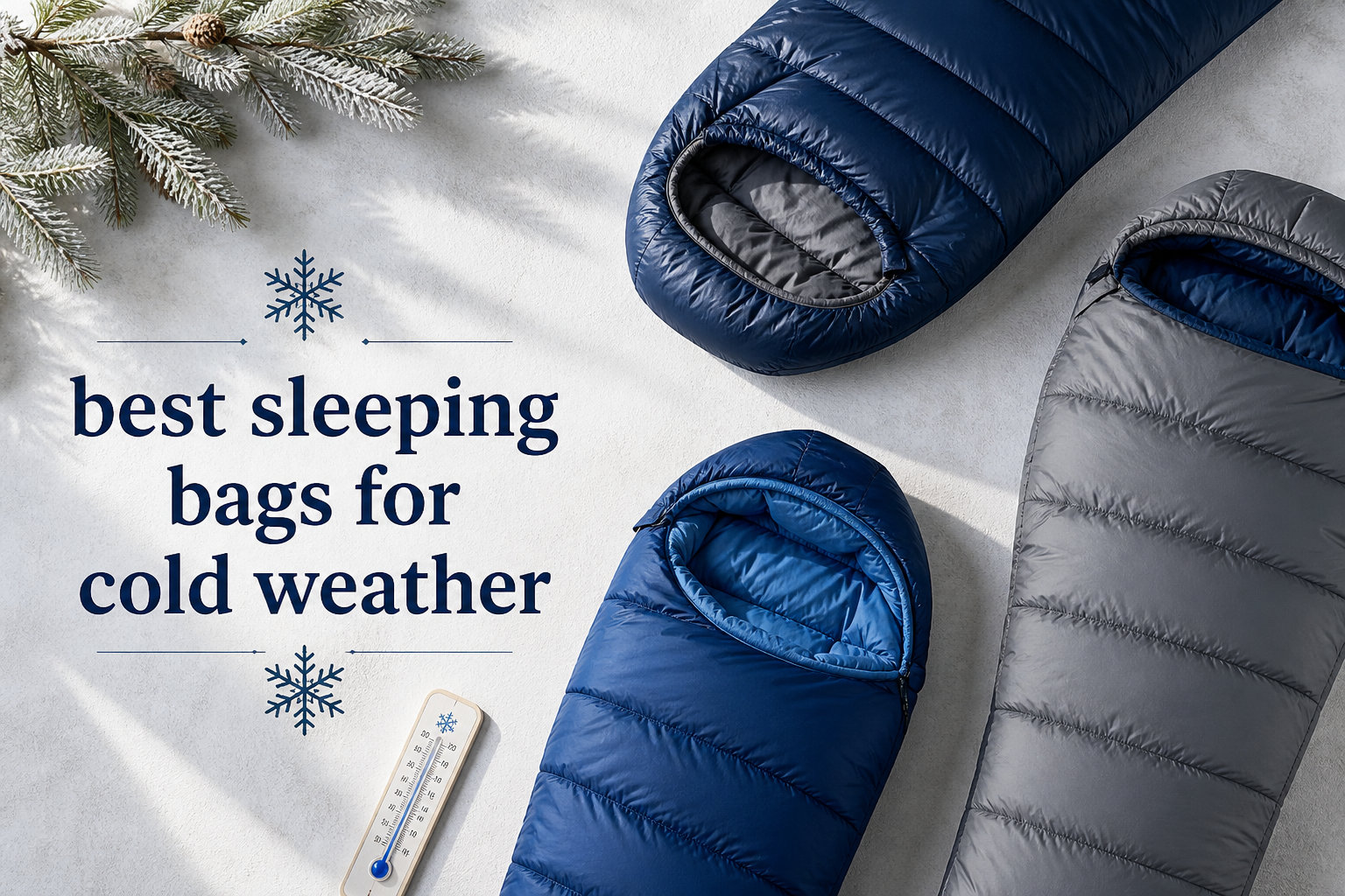 best sleeping bags for cold weather