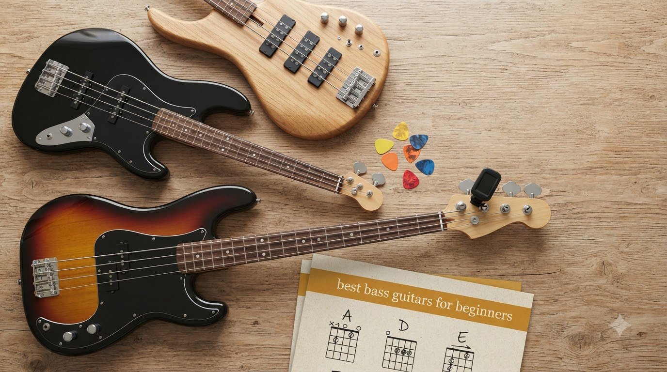 best bass guitars for beginners
