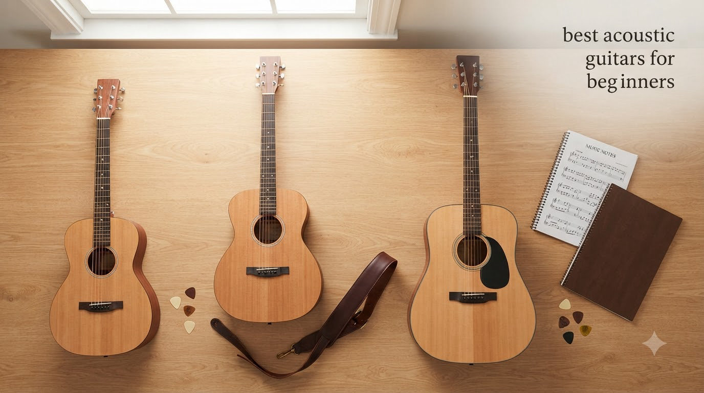 best acoustic guitars for beginners