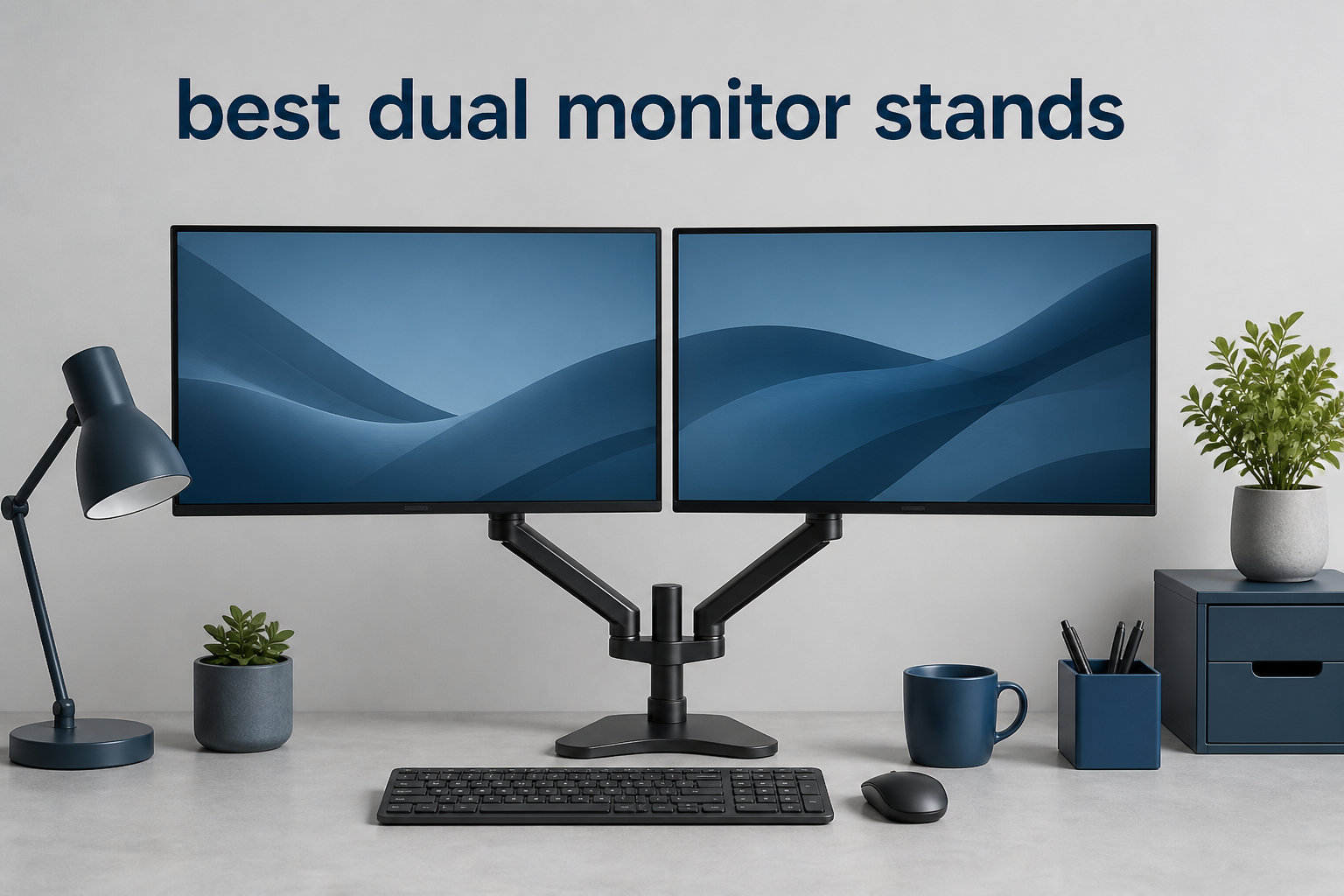 best dual monitor stands