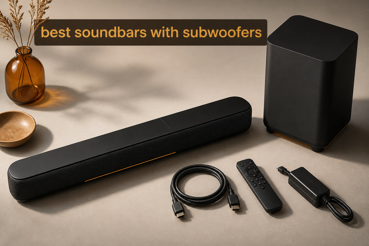best soundbars with subwoofers