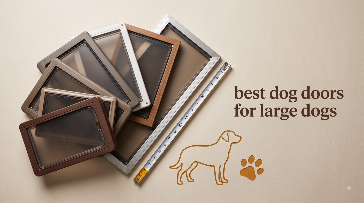 best dog doors for large dogs
