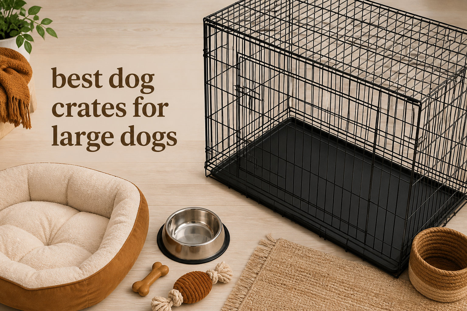 best dog crates for large dogs