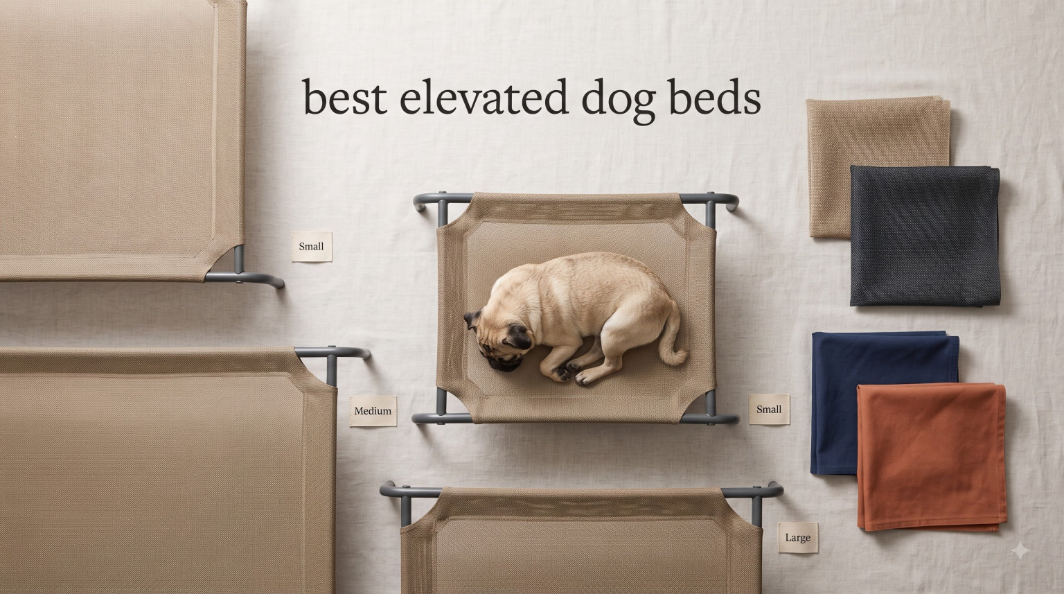 best elevated dog beds