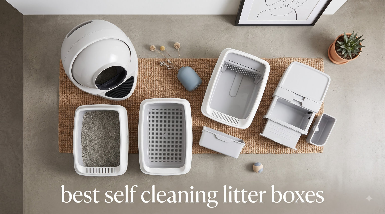 best self cleaning litter boxes