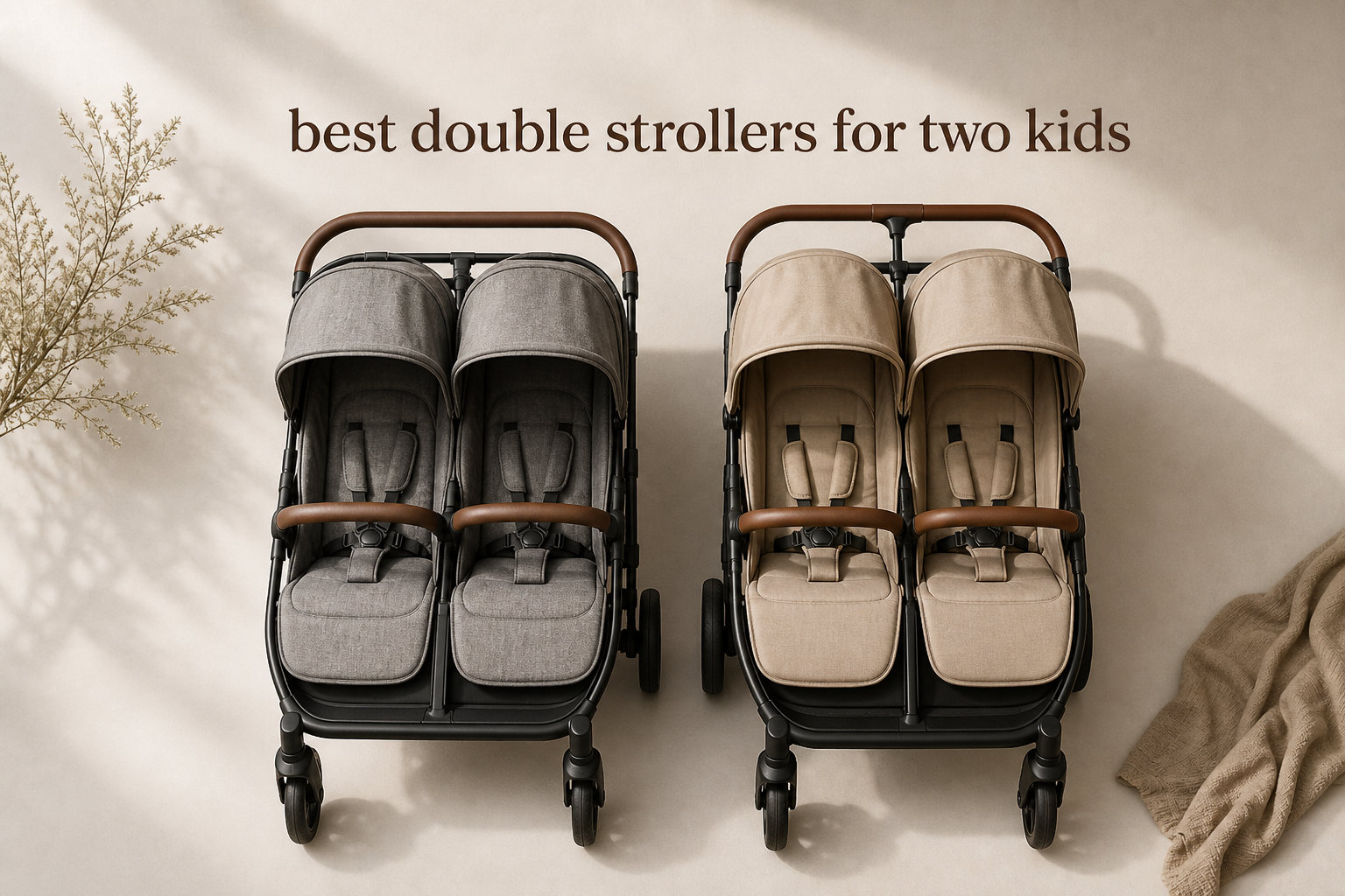 best double strollers for two kids